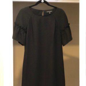 Banana Republic black shift dress